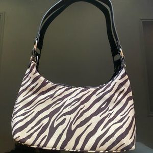 Zebra shoulder bag NWOT